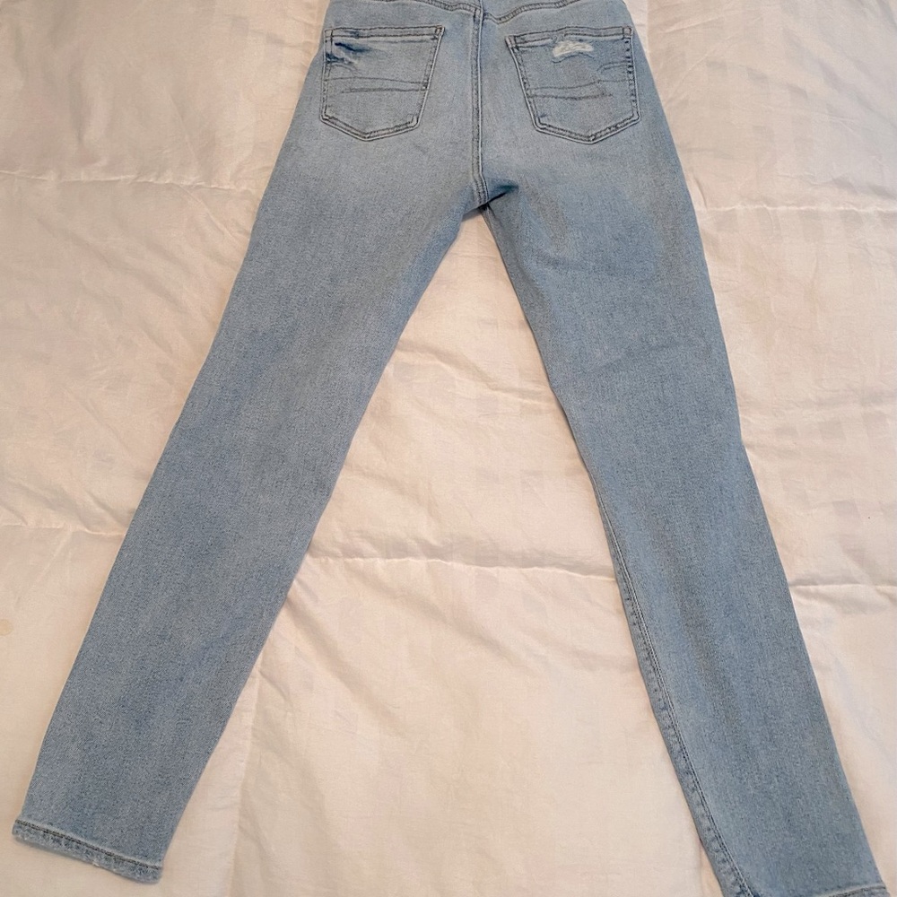 American Eagle Stretch Double Zero Regular Jeans,… - image 3